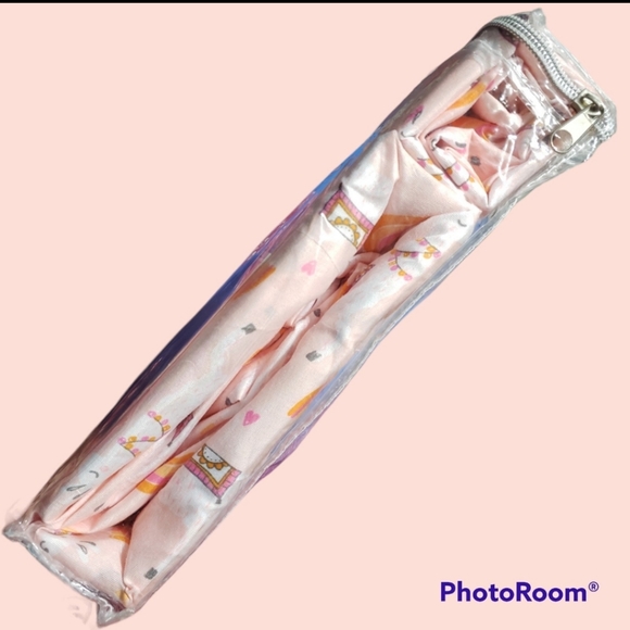 🆕️NWT LULU & COCO 3 piece FULL size Pink Llama n Rainbow printed Bed Sheet Set - Picture 6 of 7